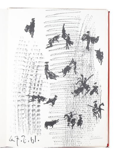 Picasso. Toros y Toreros. - [SIGNED BY PICASSO]