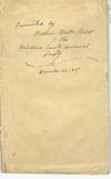 THE ADDRESSES, DELIVERED AT THE DEDICATION OF THE INDIAN HILL CEMETERY; WITH THE ARTICLES OF ASSOCIATION, BY-LAWS, &C., &C