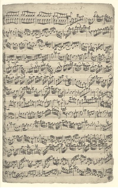 Concerto à 6. Concerto in D Minor for Two Violins, Strings and Continuo BWV 1043. Facsimile Edition of the Original Performing Parts with an Introduction by Christoph Wolff. Published in Honor of Isaac Stern on the Occasion of His Seventieth Birthday on July 21, 1990