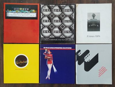 Filmex / The Los Angeles International Film Exposition -- a complete set  of its catalogues (1971-1985)