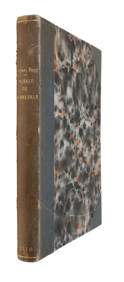 Mennesker og Masker. - [DEDIKATIONSEKSEMPLAR.] (photo 2)