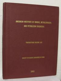 Transactions of the American Institute of Mining…