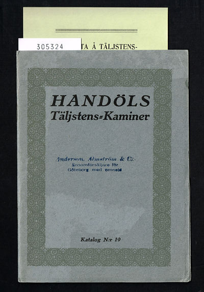 Handöls täljstens-kaminer.