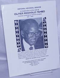 image of National Memorial Service: a celebration of the life of Oliver Reginald Tambo, Chairman of the African National Congress 1917-1993