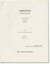 The New Adventures of Winnie the Pooh: Good-Bye Mr. Pooh (Three original screenplays and two Treatment scripts for the 1989 television episode)