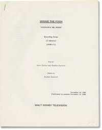The New Adventures of Winnie the Pooh: Good-Bye Mr. Pooh (Three original screenplays and two Treatment scripts for the 1989 television episode)