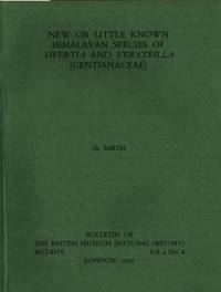 New or Little Known Himalayan Species of Swertia…