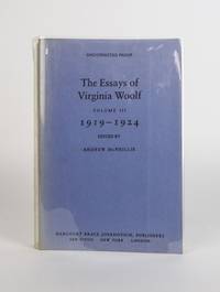 THE ESSAYS OF VIRGINIA WOOLF, VOLUME III 1919-1924 [Single Volume, Incomplete]