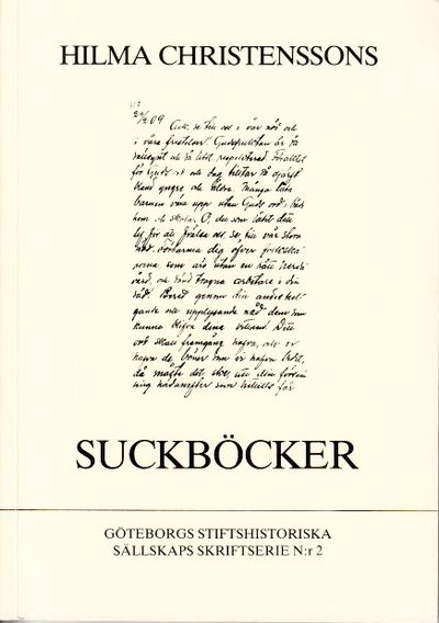 Hilma Christenssons suckböcker.