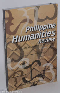 cover of Philippine Humanities Review (Rebyu Ng Arte At Literatura Ng Pilipinas); Volume 5, 2001
