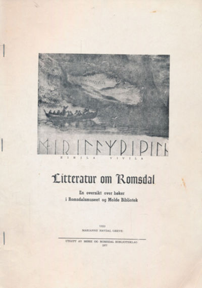 Litteratur om Romsdal. En oversikt over bÃ¸ker i…