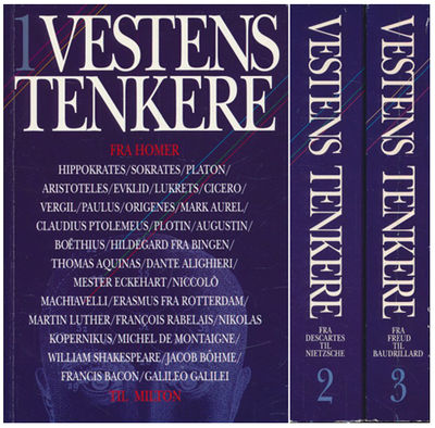 VESTENS TENKERE.  Redigert av Trond Berg Eriksen.