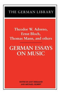 German Essays on Music