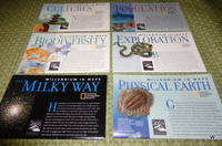 Millennium in Maps Series - Cultures, Population, Biodiversity, Exploration, Physical Earth,...