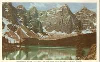 Canada – Moraine Lake and Valley of the Ten Peaks, Alberta, Canada 1952 used Postcard