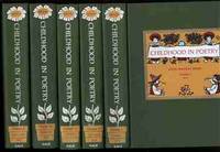 CHILDHOOD IN POETRY: A CATALOGUE, WITH BIOGRAPHICAL AND CRITICAL  ANNOTATIONS, OF THE BOOKS OF ENGLISH AND AMERICAN POETS COMPRISING THE  SHAW CHILDHOOD IN POETRY COLLECTION IN THE LIBRARY OF THE FLORIDA STATE  UNIVERSITY. 5 VOLUMES.