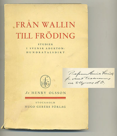 Från Wallin till Fröding. Studier i svensk…
