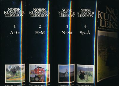 Norsk kunstnerleksikon. 1-4. Bildende kunstnere -…