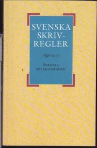 Svenska skrivregler by Raam-Inghult, Eva - 1994