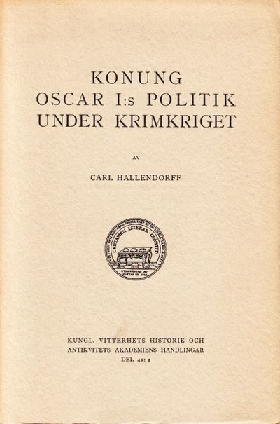 Konung Oscar I:s utrikespolitik under Krimkriget.