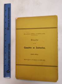 Pennsylvania Academy of the Fine Arts; Circular of the committee on instruction  1883 1884