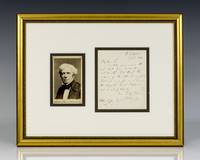 Michael Faraday Autograph Letter Signed.