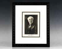 Thomas A. Edison Signed Photograph. by Thomas Alva Edison - Signed First Edition - from Raptis Rare Books (SKU: 55002)