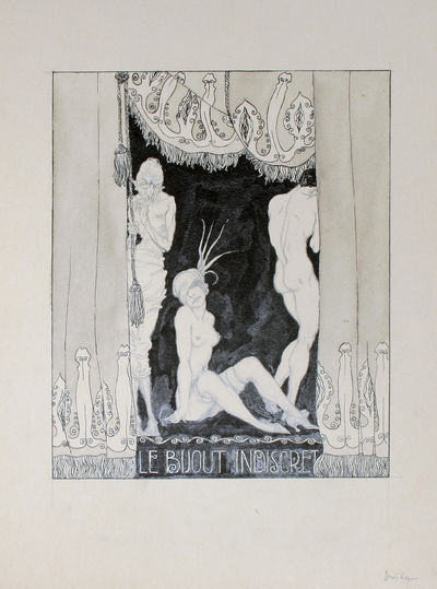 Original erotic drawing.