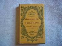 image of Selected Poems of William Barnes 1800-1886. The Muses' Library.