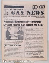 image of Pittsburgh Gay News: for the Pittsburgh area gay community; #7, Saturday, December 1, 1973: Pittsburgh Humansexuality Conference