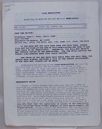 image of CLGH newsletter: new series, vol. 1, #1, 1987