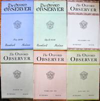 The Oxford Observer. Twelve Issues From December 1930 to November 1931 (Rumford, Maine)