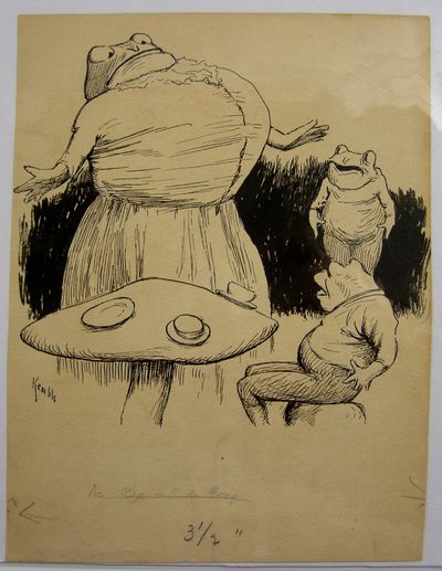 Original Art: "De Ox and De Frog