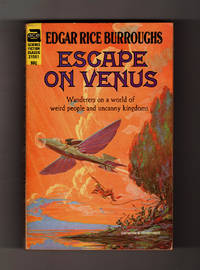 image of Escape on Venus - Ace # 21561, Circa 1960. Frank Frazetta Cover. Wanderers on a World of Weird People and Uncanny Kingdoms
