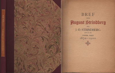 BREF FRÅN AUGUST STRINDBERG TILL J. O. STRINDBERG…