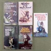 KOTHAR: Paperback Lot set of 5 books (Gardner F. Fox) by Gardner F. Fox - 1970s