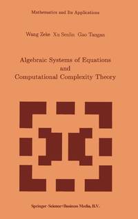 Algebraic Systems of Equations and Computational Complexity Theory