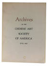 Archives of the Chinese Art Society of America. Volume XVII (1963)