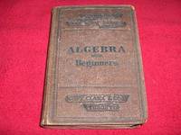 image of Algebra for Beginners with Numerous Examples