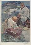 Mucha Signed Color Art Reproduction
