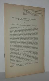 THE IDENTITY OF CHINESE AND EUROPEAN ALCHEMICAL THEORY Offprint for Members of the Fifth International Congress for the Unity of Science by Tenney L. Davis - 1939