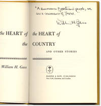In the Heart of the Heart of the Country. by William H GASS - Signed First Edition - 1968. - from Orpheus Books (SKU: 7612-1)