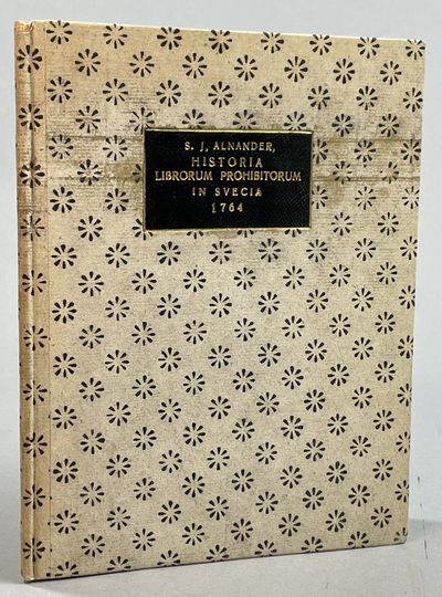 Historia librorum prohibitorum in Svecia. Cujus…