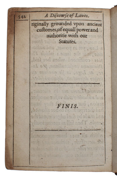 Horae Subsecuiae. Observations and Discourses.  - [HOBBES' EARLIEST PUBLISHED WORK] (photo 2)
