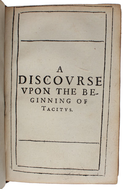 Horae Subsecuiae. Observations and Discourses.  - [HOBBES' EARLIEST PUBLISHED WORK] (photo 6)