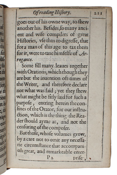 Horae Subsecuiae. Observations and Discourses.  - [HOBBES' EARLIEST PUBLISHED WORK] (photo 7)