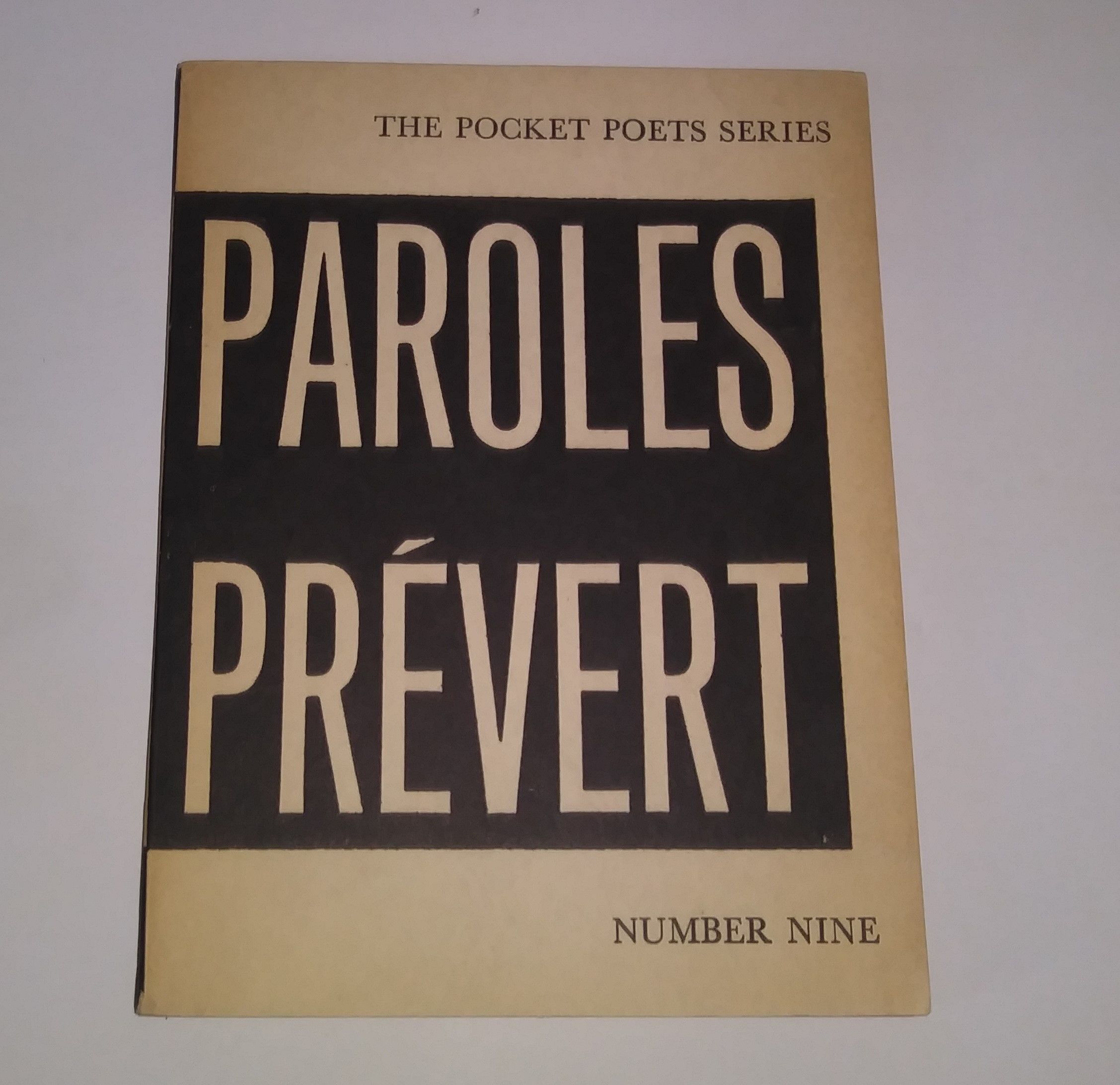 Paroles Prevert: Pocket Poet Series by Jacques Prevert | 1958