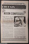 The San Francisco Phoenix: a magazine of news, the arts and informed dissipation; vol. 1, #18, for period ending May 17 1973; Nixon Confesses!
