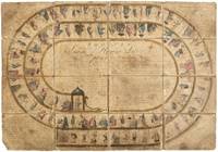 The New Game of Human Life - an original board game from 1790 de Wallis, James, publisher - 1790