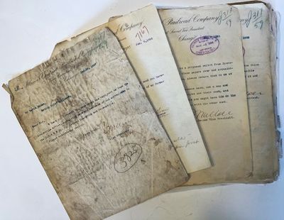 Unique Collection of Illinois Central Railroad Company Correspondence Relating to the Surveys and Plans to Construct a Railroad Line from Dyersburg, Tennessee, to the Obion River in the Upper Embankment of the Mississippi River Floodplain, Dated 1897-1900.